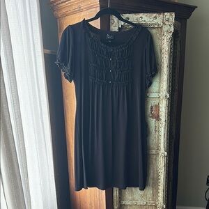 Black Short Sleeve dress